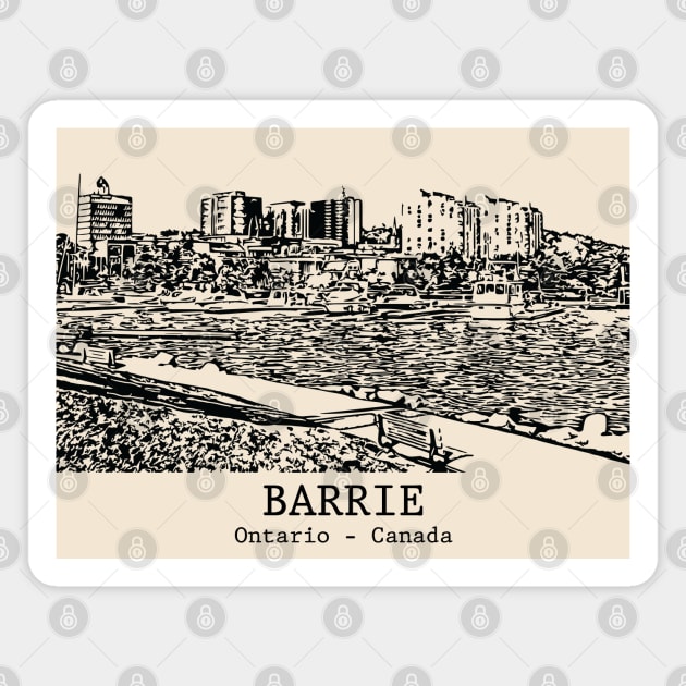 Barrie - Ontario Magnet by Lakeric